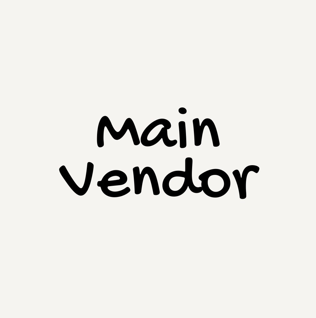 Main Vendor(Everything Vendor)
